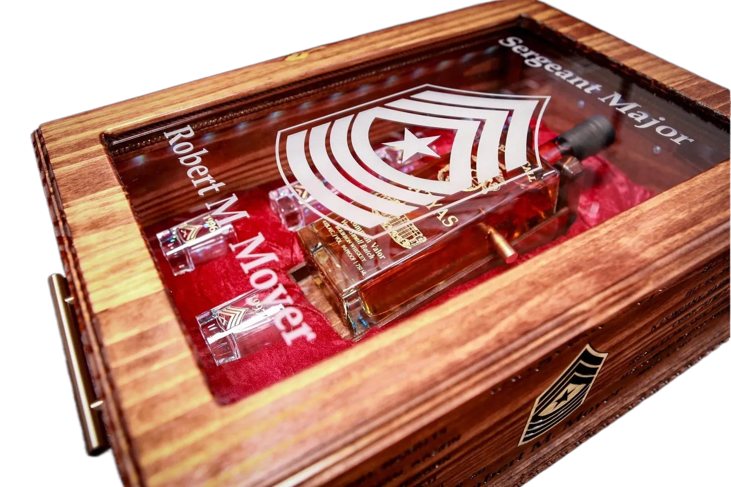 Liquor Box with Custom Engravings