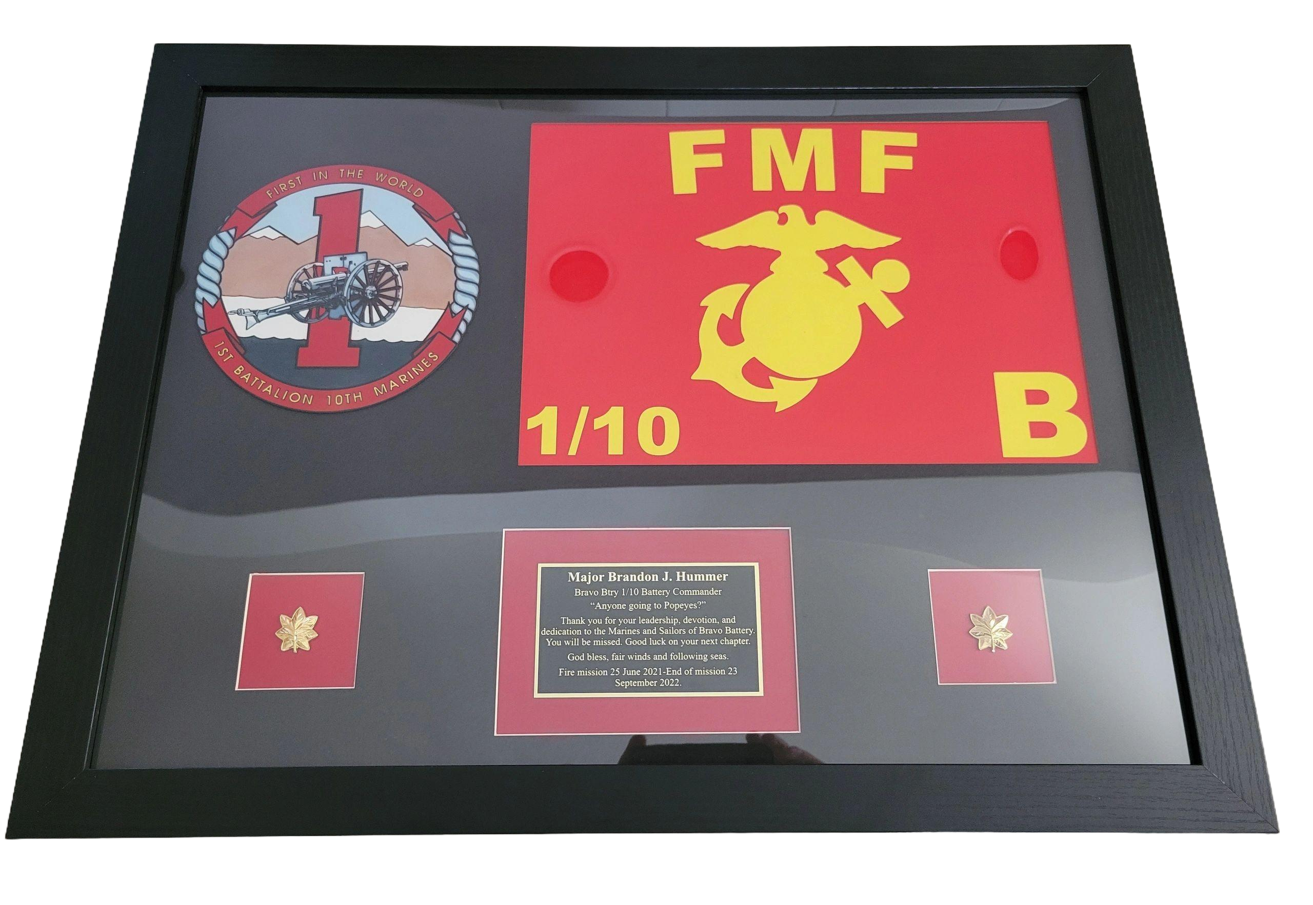 Framed Custom Guidon