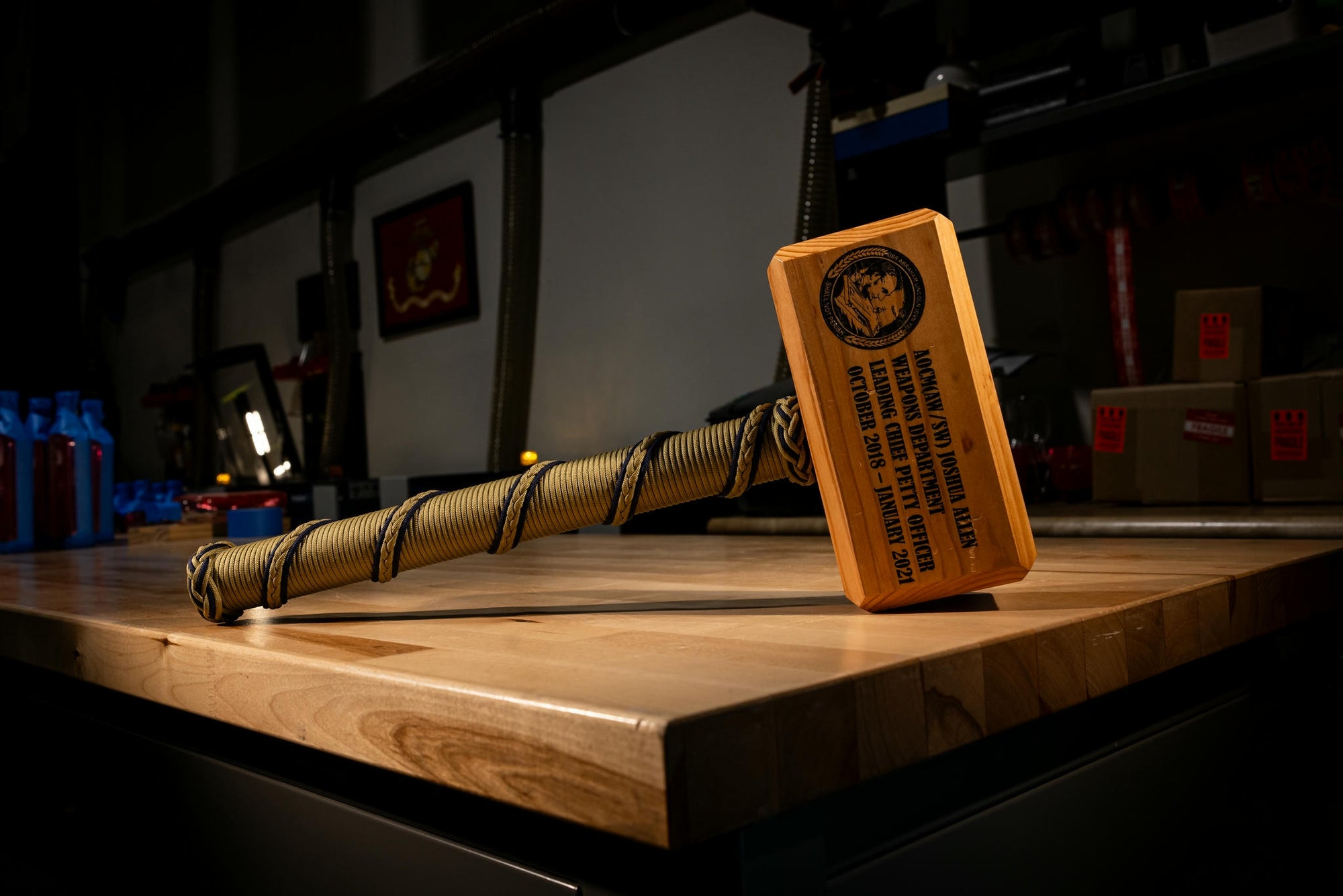 War Hammer, Coyote Camo Braid, Marine Corps