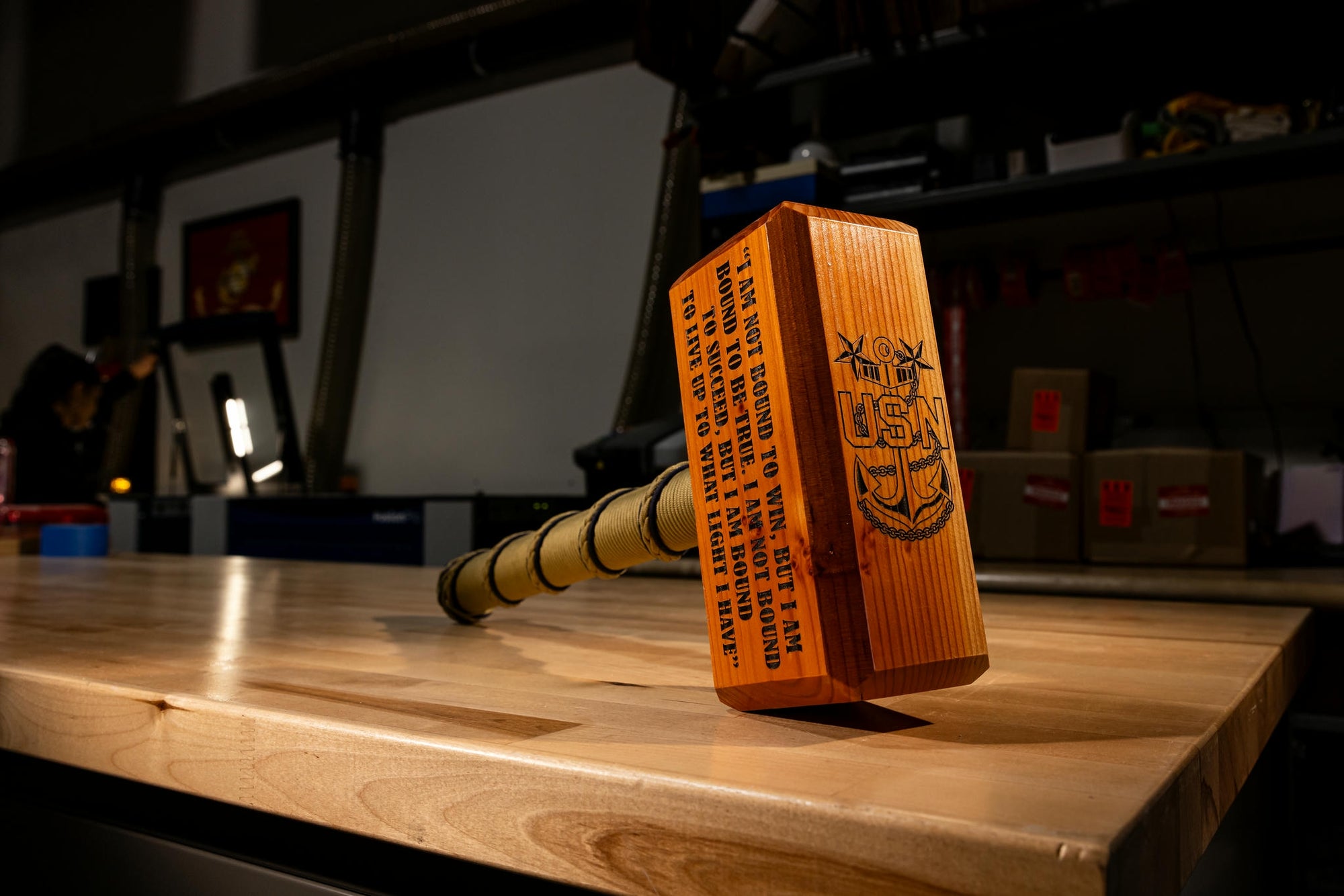 War Hammer, Coyote Camo Braid, Marine Corps