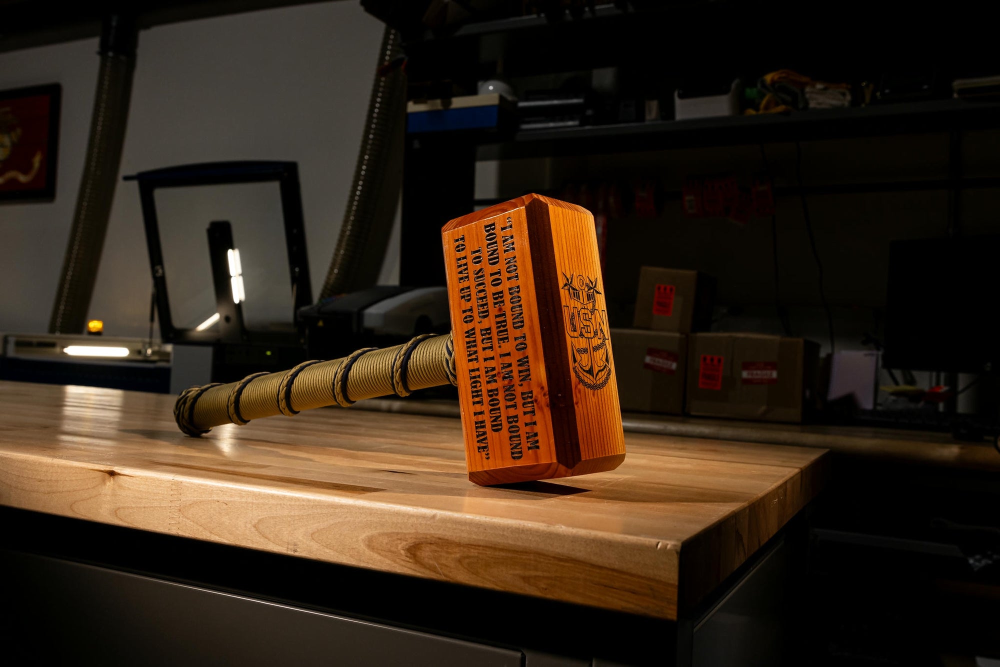 War Hammer, Coyote Camo Braid, Marine Corps