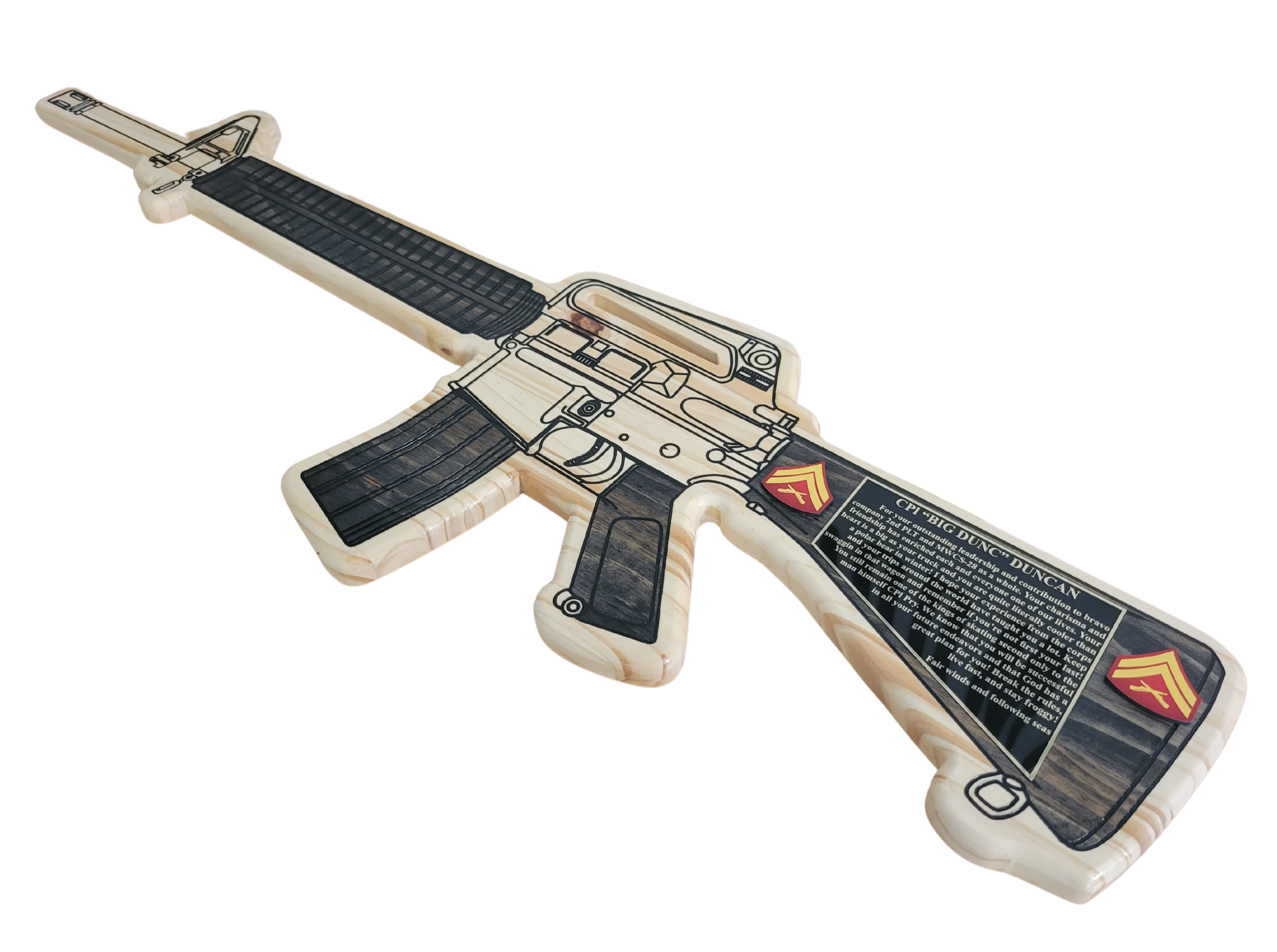 M16 Plaque