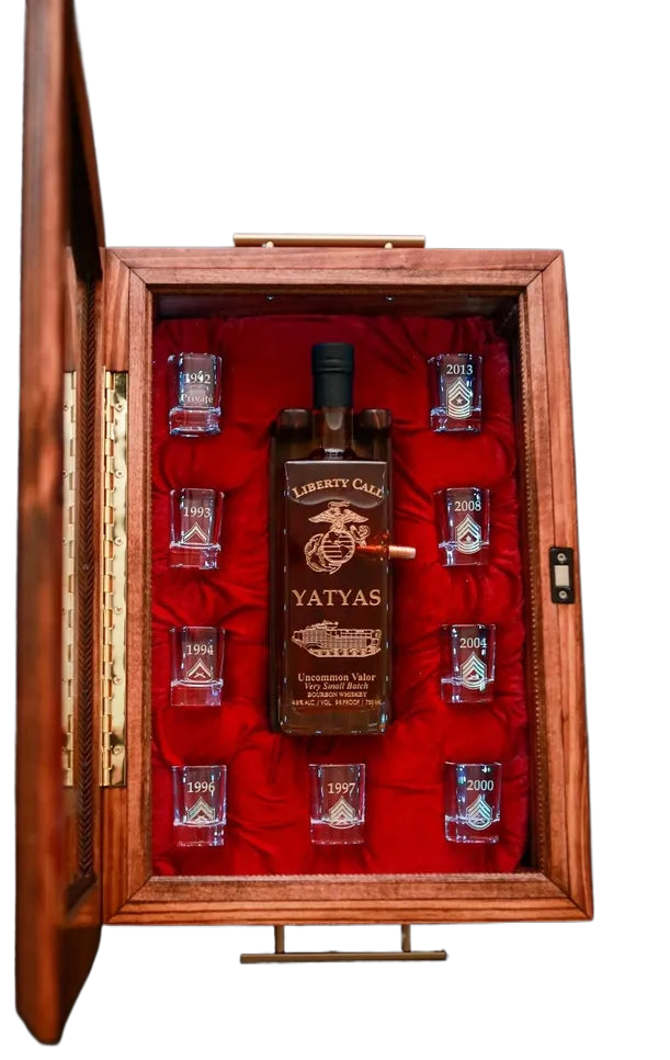 Liquor Box with Custom Engravings