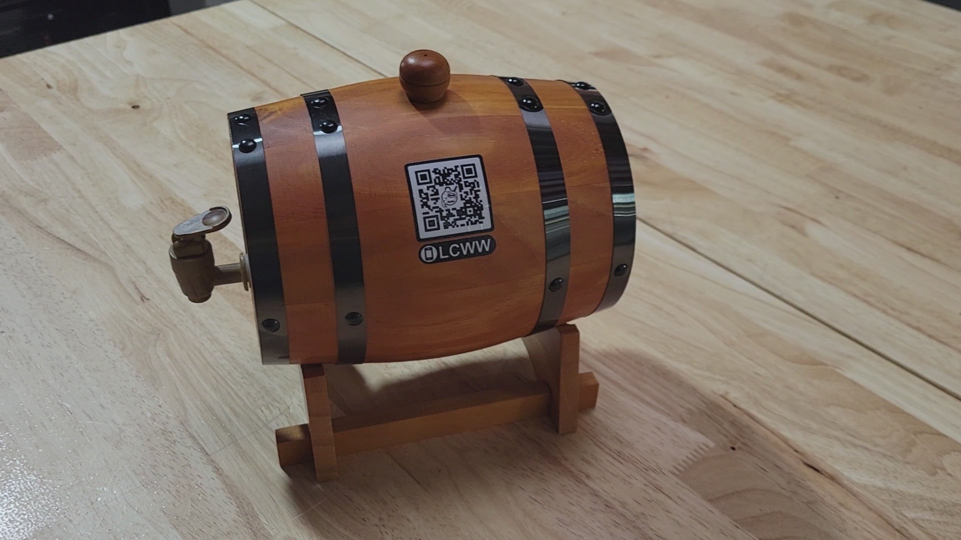 1.5L Mini Oak Wine Barrel