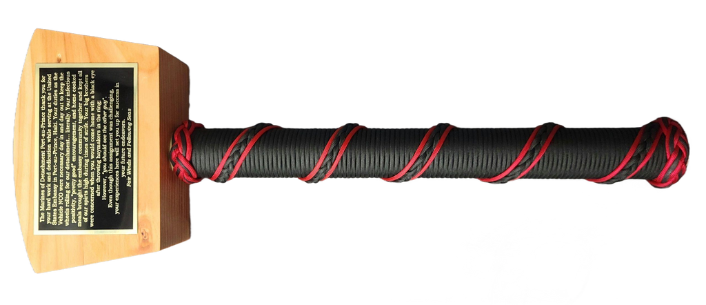 War Hammer, Black/Red Braid