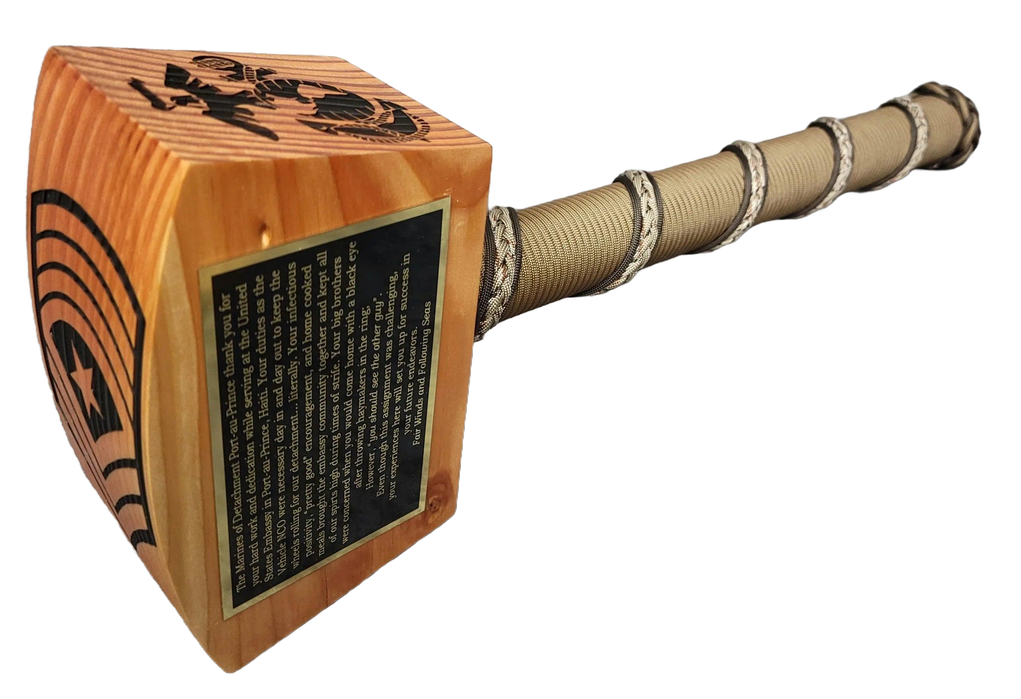 War Hammer, Coyote Camo Braid, Marine Corps