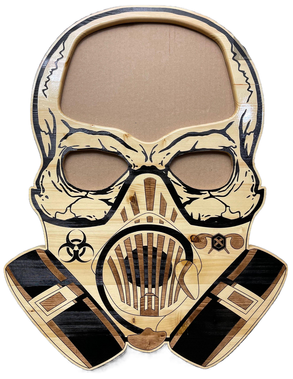 Gas Mask Skull Plaque Army/Air Force