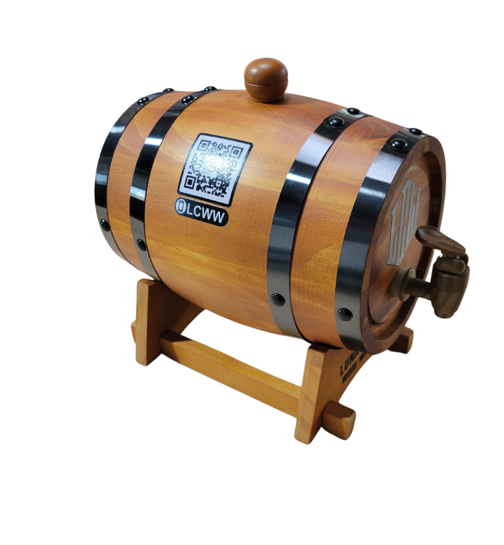 1.5L Mini Oak Wine Barrel