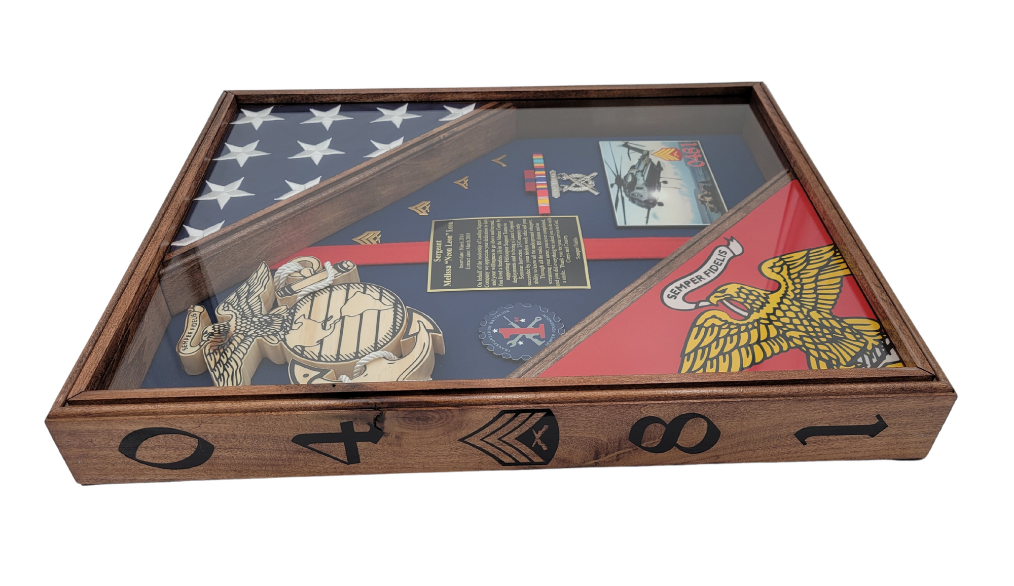 17 in x 21 in Custom Shadow Box