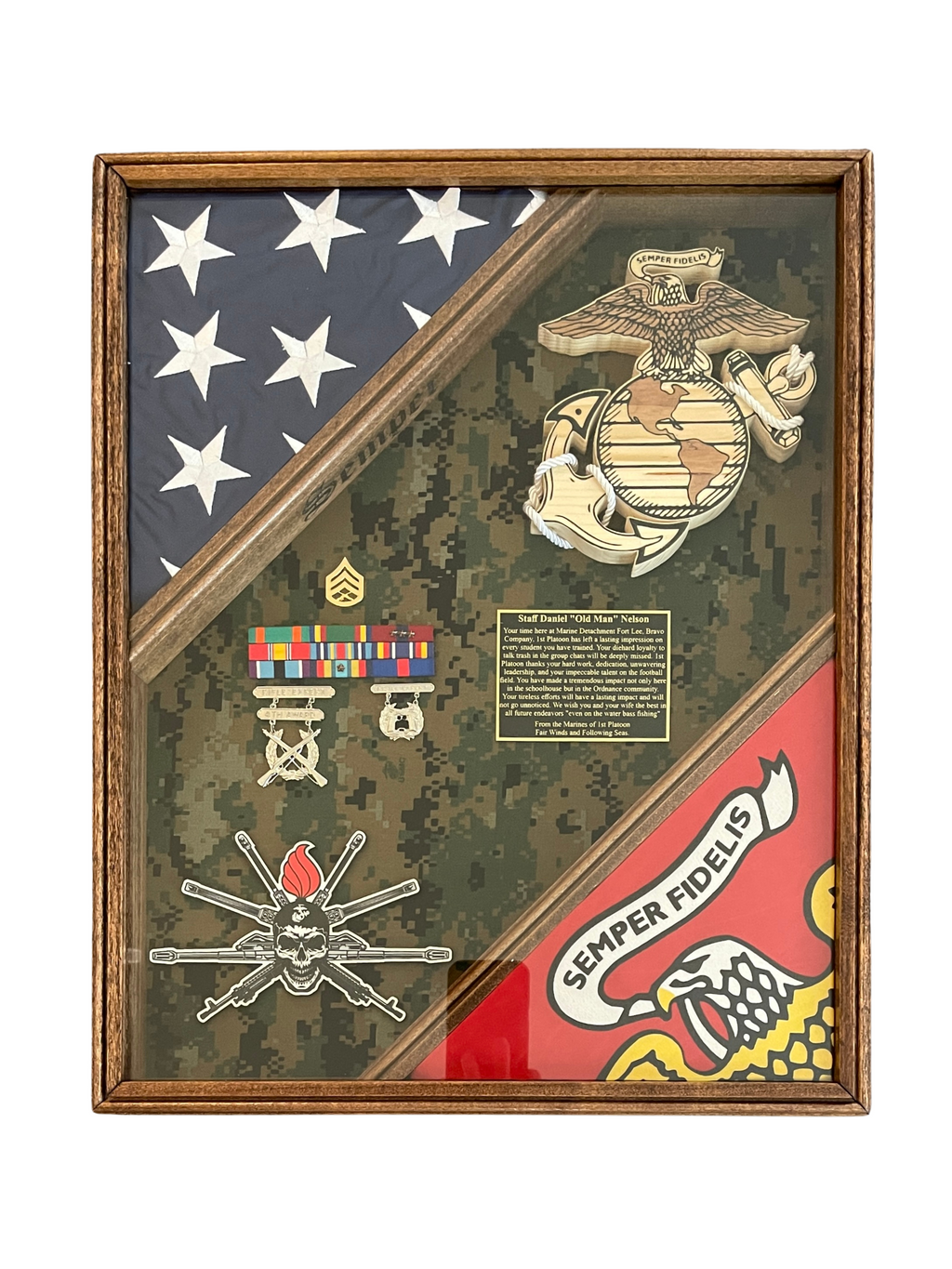 17 in x 21 in Custom Shadow Box