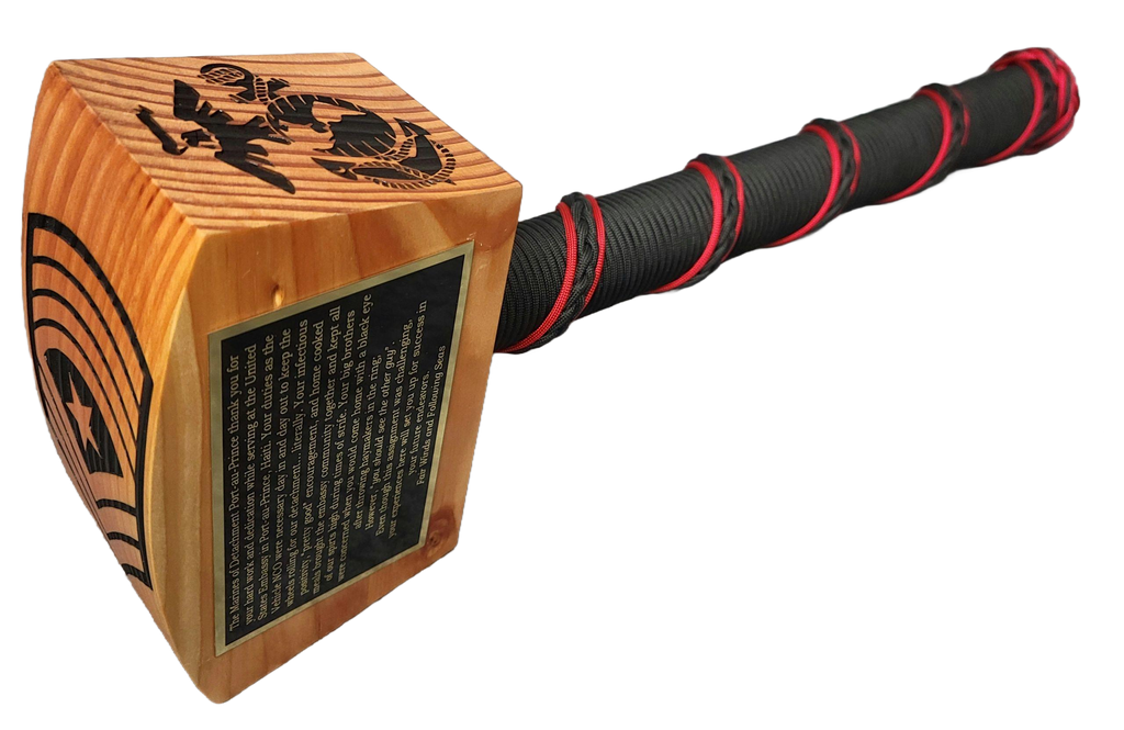 War Hammer, Black/Red Braid