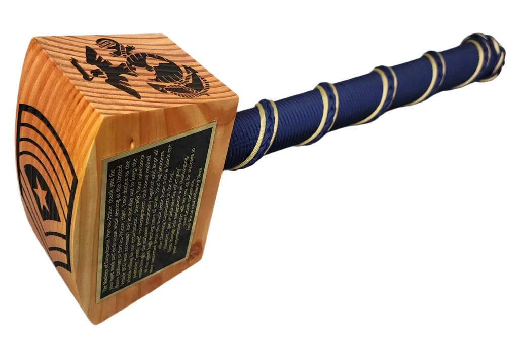 War Hammer, Navy Blue/Gold